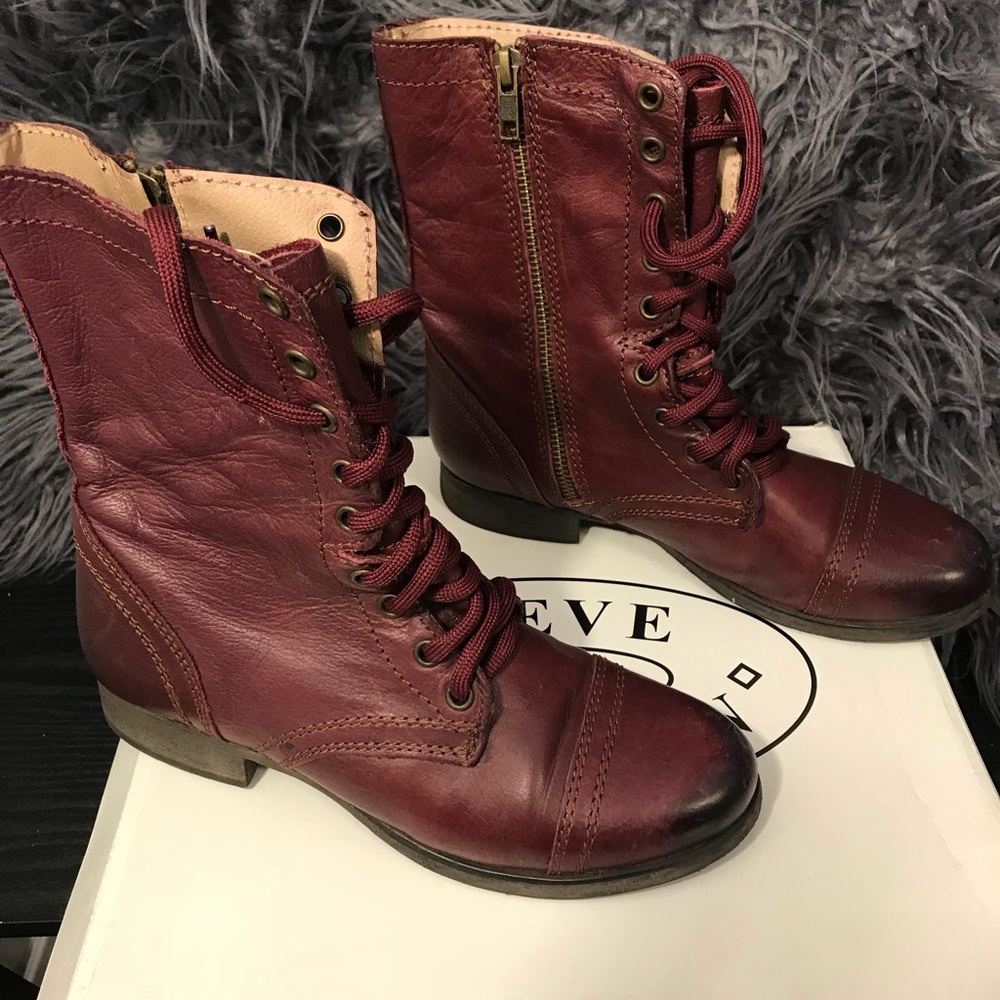 Steve Madden Combat Boots